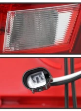 Xtune Full LED Tail Lights With Red Lens Cadillac SRX 2010-2016                                     - ALT-JH-CASRX10-LED-RD - Image 5