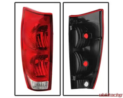 Xtune OEM Left Driver Side Tail Lights Chevrolet Avalanche 2002-2006 - ALT-JH-CAVA02-OE-L