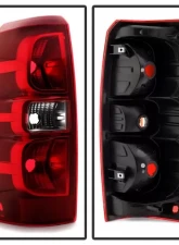 Xtune OEM Left Driver Side Tail Lights Chevrolet Avalanche 2007-2013                                     - ALT-JH-CAVA07-OE-L - Image 2