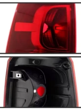 Xtune OEM Left Driver Side Tail Lights Chevrolet Avalanche 2007-2013                                     - ALT-JH-CAVA07-OE-L - Image 3