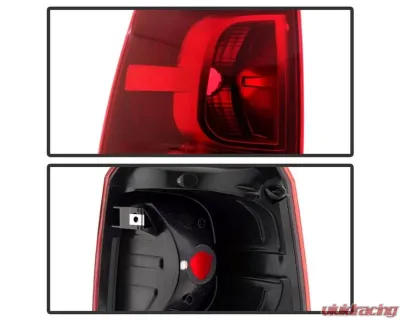 Xtune OEM Left Driver Side Tail Lights Chevrolet Avalanche 2007-2013 - ALT-JH-CAVA07-OE-L