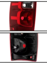 Xtune OEM Left Driver Side Tail Lights Chevrolet Avalanche 2007-2013                                     - ALT-JH-CAVA07-OE-L - Image 4