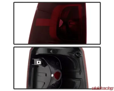 xtune alt-jh-cava07-oe-rsm OE style red smoked tail lights