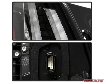 Xtune OE Left Euro Style LED Tail Lights With Black Lens Cadillac XT5 2017-2019 - ALT-JH-CAXT517-OE-BK-L