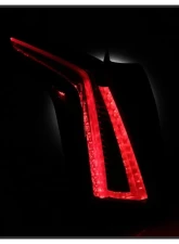 Xtune OE Left Euro Style LED Tail Lights With Black Lens Cadillac XT5 2017-2019                                     - ALT-JH-CAXT517-OE-BK-L - Image 6