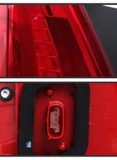 Xtune OE Left Full LED Tail Lights With All Red Lens Cadillac XT5 2017-2019                                     - ALT-JH-CAXT517R-OE-L - Image 3