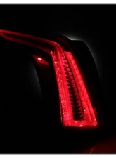 Xtune OE Left Full LED Tail Lights With All Red Lens Cadillac XT5 2017-2019                                     - ALT-JH-CAXT517R-OE-L - Image 6