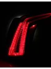 Xtune OE Right Full LED Tail Lights With All Red Lens Cadillac XT5 2017-2019                                     - ALT-JH-CAXT517R-OE-R - Image 6
