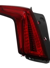 Xtune OE Left Full LED Tail Lights With Dark Red Lens Cadillac XT5 2020-2021                                     - ALT-JH-CAXT520DR-OE-L - Image 8