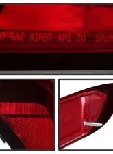 Xtune OE Left Full LED Tail Lights With Dark Red Lens Cadillac XT5 2020-2021                                     - ALT-JH-CAXT520DR-OE-L - Image 4