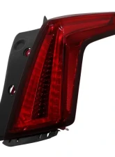 Xtune OE Right Full LED Tail Lights With Dark Red Lens Cadillac XT5 2020-2021                                     - ALT-JH-CAXT520DR-OE-R - Image 8