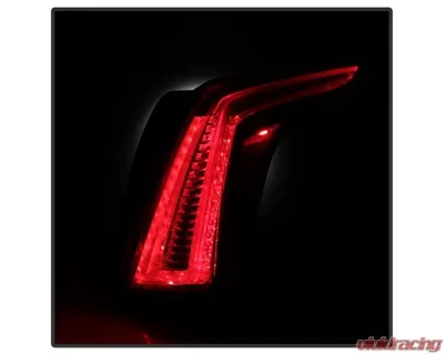 Xtune OE Right Full LED Tail Lights With Dark Red Lens Cadillac XT5 2020-2021 - ALT-JH-CAXT520DR-OE-R