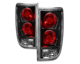 Xtune Euro Style Tail Lights With Black Lens Chevrolet Blazer | GMC Jimmy | Oldsmobile Bravada 1995-2005