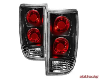 Xtune Euro Style Tail Lights With Black Lens Chevrolet Blazer | GMC Jimmy | Oldsmobile Bravada 1995-2005 - ALT-JH-CB95-BK