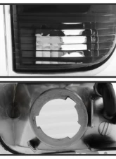 Xtune Euro Style Tail Lights With Black Lens Chevrolet Blazer | GMC Jimmy | Oldsmobile Bravada 1995-2005                                     - ALT-JH-CB95-BK - Image 5