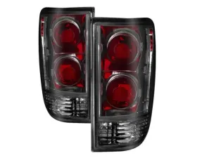 Xtune Euro Style Tail Lights With Smoked Lens Chevrolet Blazer | GMC Jimmy | Oldsmobile Bravada 1995-2005