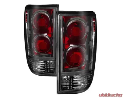Xtune Euro Style Tail Lights With Smoked Lens Chevrolet Blazer | GMC Jimmy | Oldsmobile Bravada 1995-2005 - ALT-JH-CB95-SM
