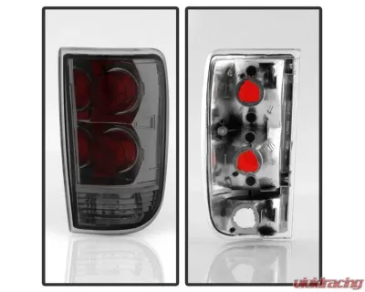 Xtune Euro Style Tail Lights With Smoked Lens Chevrolet Blazer | GMC Jimmy | Oldsmobile Bravada 1995-2005 - ALT-JH-CB95-SM