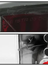 Xtune Euro Style Tail Lights With Smoked Lens Chevrolet Blazer | GMC Jimmy | Oldsmobile Bravada 1995-2005                                     - ALT-JH-CB95-SM - Image 6