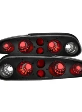Xtune Euro Style Tail Lights With Black Lens Chevrolet Camaro 1993-2002                                     - ALT-JH-CCAM98-BK - Image 8