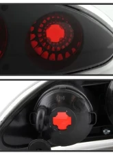 Xtune Euro Style Tail Lights With Black Lens Chevrolet Camaro 1993-2002                                     - ALT-JH-CCAM98-BK - Image 3