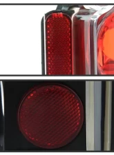 Xtune Euro Style Tail Lights With Black Lens Chevrolet Blazer | CK Series | Suburban | GMC CK Series 1973-1991                                     - ALT-JH-CCK73-BK - Image 6