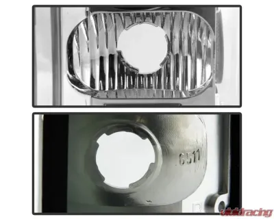 Xtune Euro Style Tail Lights With Chrome Lens Chevrolet Blazer | Suburban | CK Series | GMC CK Series 1973-1991 - ALT-JH-CCK73-C