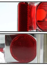 Xtune Euro Style Tail Lights With Chrome Lens Chevrolet Blazer | Suburban | CK Series | GMC CK Series 1973-1991                                     - ALT-JH-CCK73-C - Image 6