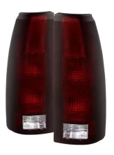 Xtune Factory Style Tail Lights With Red Smoked Lens Chevrolet | GMC 1988-2001                                     - ALT-JH-CCK88-OE-RSM - Image 3