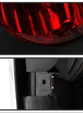 Xtune Euro Style Tail Lights With Black Lens Chevrolet Colorado | GMC Canyon 2004-2012                                     - ALT-JH-CCO04-BK - Image 3