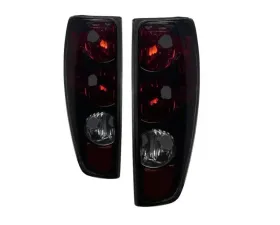 Xtune Euro Style Tail Lights With Black Smoked Lens Chevrolet Colorado | GMC Canyon 2004-2012