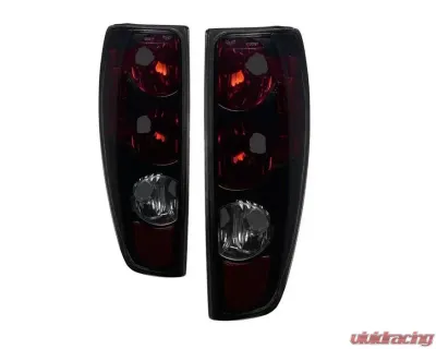 Xtune Euro Style Tail Lights With Black Smoked Lens Chevrolet Colorado | GMC Canyon 2004-2012 - ALT-JH-CCO04-BSM