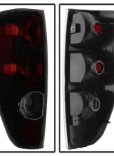 Xtune Euro Style Tail Lights With Black Smoked Lens Chevrolet Colorado | GMC Canyon 2004-2012                                     - ALT-JH-CCO04-BSM - Image 2