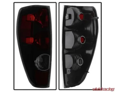 Xtune Euro Style Tail Lights With Black Smoked Lens Chevrolet Colorado | GMC Canyon 2004-2012 - ALT-JH-CCO04-BSM