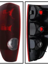 Xtune OEM Left Driver Side Tail Lights Chevrolet Colorado | GMC Canyon | Isuzu I-Series 2004-2012                                     - ALT-JH-CCOL04-OE-L - Image 2