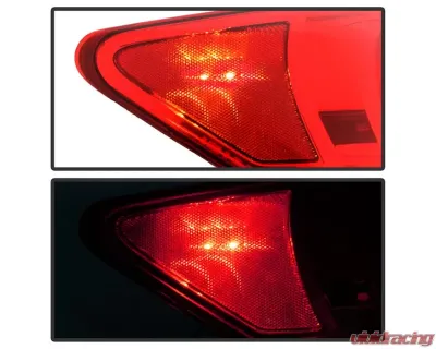 Xtune OEM Outer Left  Driver Side Tail Light Chevrolet Cruze 2011-2015 - ALT-JH-CCRZ11-OE-OL