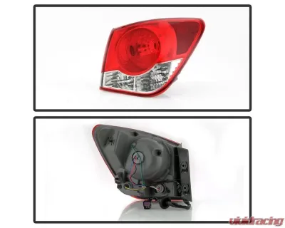Xtune OEM Outer Right Passenger Side Tail Light Chevrolet Cruze 2011-2015 - ALT-JH-CCRZ11-OE-OR