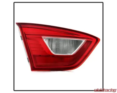 Xtune OEM Inner Left OE Tail Lights With Chrome/Red Lens Chevrolet Cruze 2016-2019 - ALT-JH-CCRZ17-OE-IL