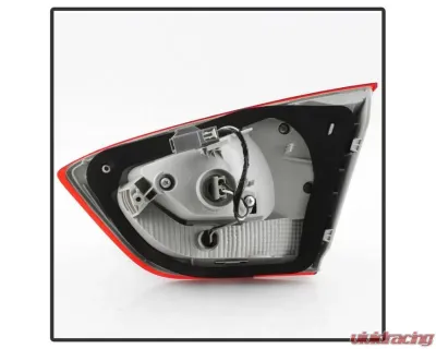 Xtune OEM Inner Left OE Tail Lights With Chrome/Red Lens Chevrolet Cruze 2016-2019 - ALT-JH-CCRZ17-OE-IL