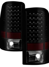 Xtune Euro Style Tail Lights With Black Smoked Lens Chevrolet Suburban | Tahoe | GMC Yukon | Denali 2000-2006                                     - ALT-JH-CD00-LED-BSM - Image 9