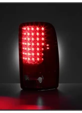 Xtune Euro Style Tail Lights With Red Clear Lens Chevrolet Suburban | Tahoe | GMC Yukon | Denali 2000-2006                                     - ALT-JH-CD00-LED-RC - Image 6