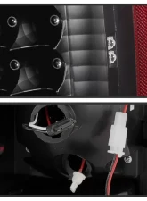 Xtune LED Tail Lights With Black Lens Cadillac Escalade 2002-2006                                     - ALT-JH-CE02-LED-BK - Image 3