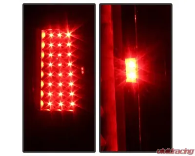 Xtune LED Tail Lights With Black Lens Cadillac Escalade 2002-2006 - ALT-JH-CE02-LED-BK
