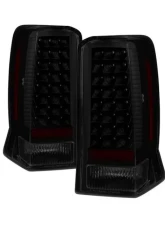 Xtune LED Tail Lights With Black Smoked Lens Cadillac Escalade 2002-2006                                     - ALT-JH-CE02-LED-BSM - Image 7