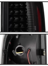 Xtune LED Tail Lights With Black Smoked Lens Cadillac Escalade 2002-2006                                     - ALT-JH-CE02-LED-BSM - Image 2