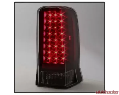 Xtune LED Tail Lights With Black Smoked Lens Cadillac Escalade 2002-2006 - ALT-JH-CE02-LED-BSM