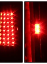 Xtune LED Tail Lights With Black Smoked Lens Cadillac Escalade 2002-2006                                     - ALT-JH-CE02-LED-BSM - Image 6