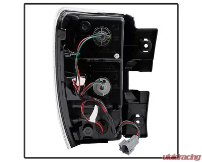 Xtune OEM Style Tail Lights With Black Lens Chevrolet Equinox 2005-2009 - ALT-JH-CEQ05-OE-RSM