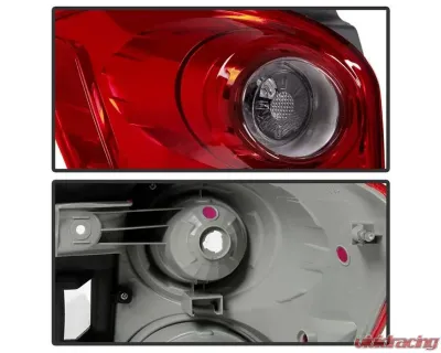 Xtune OEM Left Driver Side Tail Lights Chevrolet Equinox 2010-2015 - ALT-JH-CEQ10-OE-L