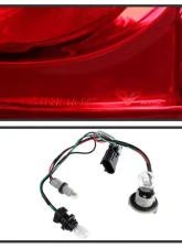 Xtune OEM Left Driver Side Tail Lights Chevrolet Equinox 2010-2015                                     - ALT-JH-CEQ10-OE-L - Image 5